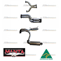 FORD FALCON FG & FG-X XR8 GT 5.4LT SEDAN MANTA 3" QUAD STAINLESS CATBACK EXHAUST