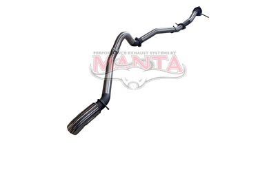 3" DPF Back Exhaust - Ford Everest Next Gen 3.0L V6 TD - Stainless