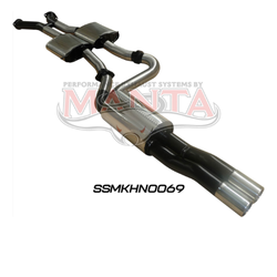 Twin 3" Cat Back Exhaust - Holden Commodore VP VR VS 5.0L V8 IRS Sedan (1991-97)