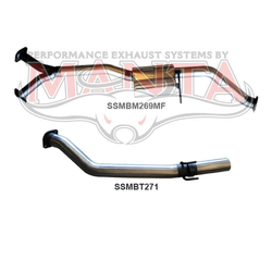 3" Cat Back Exhaust - Holden Commodore VT-VZ 5.7L & 6.0L V8 Ute
