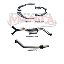 Extractors, Cats & 3" Exhaust - Holden Commodore VZ 3.6L Alloytec V6 Sedan