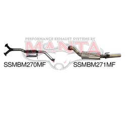 3" Cat Back Exhaust - Holden Commodore VT-VZ Supercharged V6 // LS V8 // VZ 3.6L Alloytec V6 Sedan