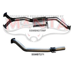 3" Cat Back Exhaust - Holden Commodore VZ 3.6L Alloytec V6 Sedan