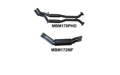 HOLDEN HSV VY V8 5.7L SEDAN DUAL 2.5" STAINLESS MANTA EXHAUST