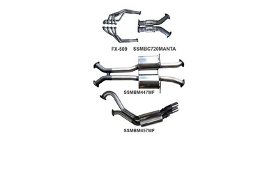 1 7/8" Extractors & Twin 3" Exhaust - Holden Monaro VX VY V8 5.7L