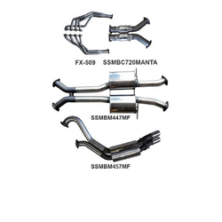 1 7/8" Extractors & Twin 3" Exhaust - Holden Monaro VX VY V8 5.7L