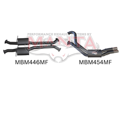 Twin 3" Cat Back Exhaust - Holden Statesman / Caprice WH 5.7L V8 Sedan