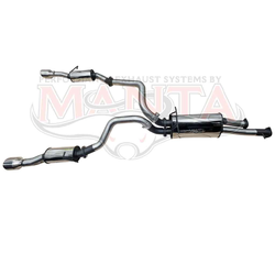 CAT BACK EXHAUST Twin 3" - RAM 1500 (DT) 3.0L TT Hurricane HO (2025-26)