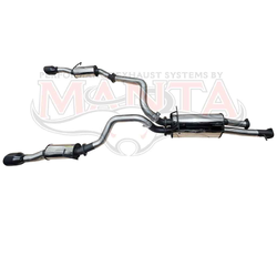CAT BACK EXHAUST Twin 3" - RAM 1500 (DT) 3.0L TT Hurricane HO (2025-26)