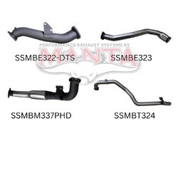 3" Turbo Back Exhaust - Toyota Landcruiser HZJ105 4.2L Diesel with DTS Turbo