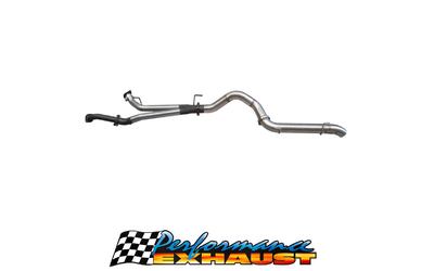 TOYOTA LANDCRUISER 200 SERIES 4.5LT TD V8  MANTA 4" STAINLESS DPF BACK EXHAUST