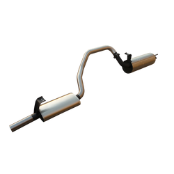 TOYOTA LANDCRUISER FZJ105 SERIES 4.5LT PETROL MANTA STAINLESS 2.5" EXHAUST