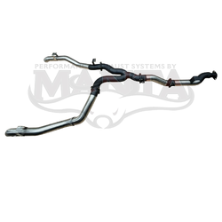 Twin 4" DPF Back Exhaust - Toyota Landcruiser VDJ79 4.5L Ute (2016-2025)
