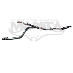 Twin 4" Turbo Back Exhaust - Toyota Landcruiser VDJ79 4.5L Ute (2016-2025)