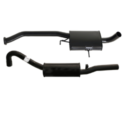 2.5" Cat Back Exhaust Holden Commodore VS V8 Sedan - Solid Axle Models