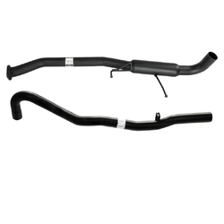 2.5" Cat Back Exhaust Holden Commodore VS V8 Sedan - Solid Axle Models