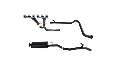 EXTRACTORS & 2.5" EXHAUST - Toyota Landcruiser HZJ79 Series 4.2L 1HZ