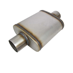 Universal Muffler 3.5" Centre/Centre - 8" x 5" x 14" Long OVAL - Megaflow