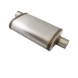 Universal Muffler 2.5" Offset/Centre - 9" x 4" x 16" Long OVAL - Megaflow