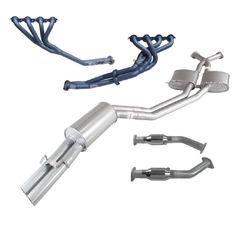 Extractors, Cats & Twin 2.5" Exhaust - Holden Commodore VT-VZ V8 Sedan