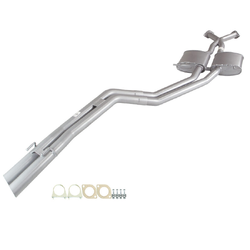 Twin 2.5" Cat Back Exhaust - Holden Commodore VT-VZ V8 Sedan