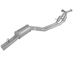 Twin 2.5" Cat Back Exhaust - Holden Commodore VT-VZ V8 Sedan