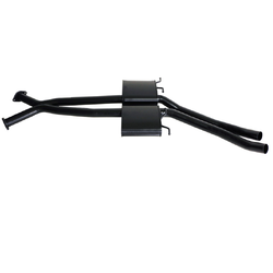 Twin 2.5" Front Muffler - Holden Commodore VT-VZ Ute Wagon & Statesman WH-WL V8