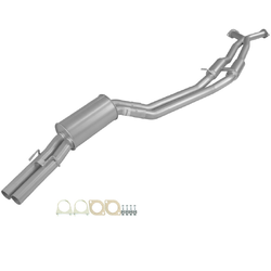 Twin 2.5" Cat Back Exhaust - Holden Commodore VT-VZ V8 Ute & Wagon