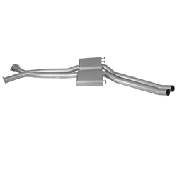 Twin 2.5" Front Muffler - Holden Commodore VT-VZ V8 Ute Wagon