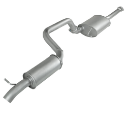 2.5" Cat Back Exhaust - Ford Territory SX SY 6cyl 4.0L NA
