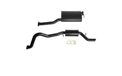 2.5" Cat Back Exhaust - Ford Falcon BA BF 6cyl 4.0L Wagon 