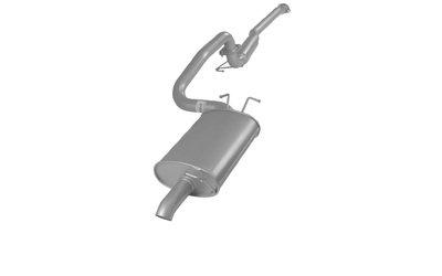 Ford Falcon FG FGX 6cyl 4L Sedan - 2.5" Cat Back Exhaust Single Outlet