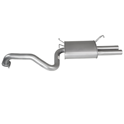 2.5" Rear Muffler - Ford Falcon BA-FGX 6cyl G6 G6E XR6 4.0L NA Sedan