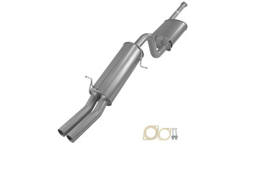 Ford Falcon BA BF 6cyl 4L Ute Tray RTV - 2.5" Cat Back Exhaust