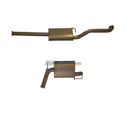 FORD TERRITORY KING BROWN 4L 2& 4WD 2.5" EXHAUST SYSTEM CAT BACK