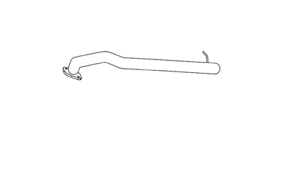 Standard Tailpipe - Toyota Hilux KUN16-26 3.0L 1KD-FTV (2005-13)