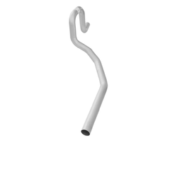 2" Tailpipe - Holden Torana LH LX V8 (1974-1978) - RHS