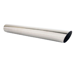 Angle Cut STAINLESS Exhaust Tip - 2" Inlet - 2 1/8" Outlet (18" Long)