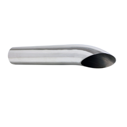 Droopy STAINLESS Exhaust Tip - 2.5" Inlet - 2.5" Outlet (12" Long)