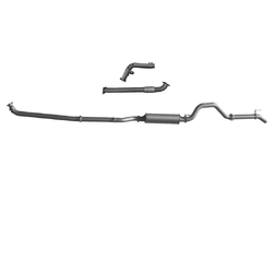 3" Turbo Back Exhaust - Toyota Fortuner GUN 2.8L 1GD-FTV (2015 onward)