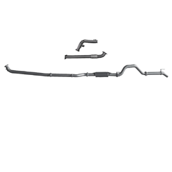3" Turbo Back Exhaust - Toyota Fortuner GUN 2.8L 1GD-FTV (2015 onward)