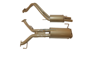 TOYOTA LANDCRUISER 200 SERIES V8 4.7LT DUAL 2.5" KING BROWN EXHAUST  