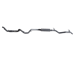 3" Turbo Back Exhaust - Landcruiser VDJ79R Series 4.5L Single Cab Ute (2007-16)