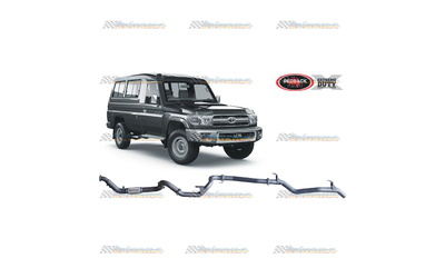 TOYOTA LANDCRUISER 78 SERIES TROOPY 4.5LT TD V8 REDBACK 3" EXHAUST PIPE ONLY