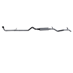 3" Factory Dump Pipe Back Exhaust - Landcruiser HDJ79R 4.2L 1HD-FTE (2001-07)