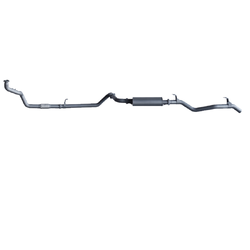 3" OE Manifiold Back Exhaust - Landcruiser HZJ75 & HZJ78 4.2L 1HZ (1999-07)