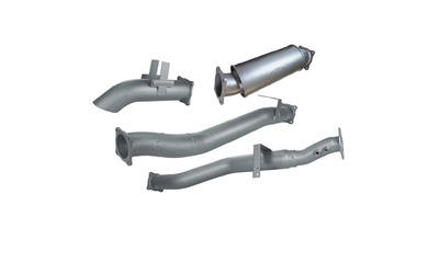 4" DPF Back Exhaust - Landcruiser 79 Series VDJ79 4.5L Dual Cab Ute (11/2016 on)