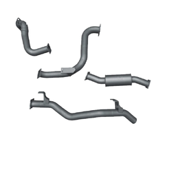 3" DPF Back Exhaust - Toyota Landcruiser 78 Series 4.5L Troopy (11/2016 on)