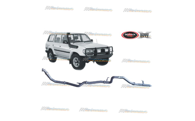 TOYOTA LANDCRUISER 80 SERIES 4.2LT TD REDBACK EXTREME 3" EXHAUST PIPE ONLY
