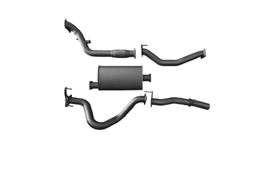 3" Turbo Back Exhaust - Landcruiser 100 Series HDJ100 4.2L 1HD-FTE (1998-07)
